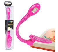 Luz de Lectura Flexilight Xtra | Luz para Libros | Lámpara LED de Lectura con Clip | Luz de Libro para Niños, Adultos | Accesorios para Libros | Regalo para Lectores (Rosa)