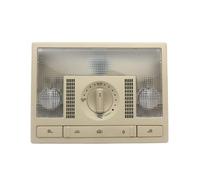 Luz de Lectura Lámpara De Techo Interior Compatible Con Volkswagen Polo, Lavida, Santana Y Jetta (1 Unidad). Luz de Techo Interior de Coche(Beige With switch)