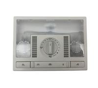 Luz de Lectura Lámpara De Techo Interior Compatible Con Volkswagen Polo, Lavida, Santana Y Jetta (1 Unidad). Luz de Techo Interior de Coche(Grey With switch)