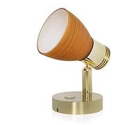 Luz de Lectura Puntual LED - MASO Lámpara de Pared de Iluminación Dual Ajustable con Interruptor Táctil, 12 / 24V Camper Van Caravan Barco RV Lámpara