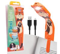 Luz de Lectura Recargable Flexilight | Marcador y Luz de Lectura 2 en 1 | Lámpara LED con Clip | Luz de Libro para Leer para Niños, Adultos | Accesorios Libros | Regalo Lectores