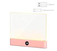 Luz de libro plana - 3 modos LED, luz de lectura recargable de página completa | Luz de lectura flexible para dormitorio, lectura, oficina, estudio, dormitorio, biblioteca, trabajo, camping,