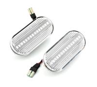 Luz de liquidación Compatible Con Vw Para Passat Para 3B 1996-2000 Para Polo Para 6N2 1999-2001 Para Polo Para 9N 2001-2005 Lámpara Indicadora De Luz De Señal De Marcador Lateral Dinámica(White)