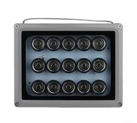 Luz de llenado IR para exteriores para cámaras de seguridad 850 nm iluminación infrarroja impermeable IP66 nominal DC12V 24V 220V compatible (12V)