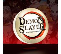 Luz de logo Demon Slayer - Producto oficial, luz de escritorio independiente o montable en la pared Kimetsu No Yaiba, regalo para amantes del anime