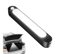 Luz de maletero de coche - Luz nocturna blanca ultra brillante, tira de montaje magnética extraíble, carcasa de lámpara de emergencia con autonomía de 30 días | Iluminación interior de lectura para