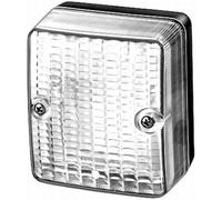 HELLA 2JB 996 012-121 Luz del maletero - Halógena - 24V - montaje exterior - ECE - Color de tulipa: transparente - interior