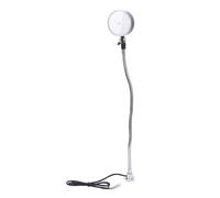 Luz de Máquina LED, 1500 Lúmenes Luz de Trabajo Magnético con Cuello de Cisne Flexible de 50 Cm y Base Magnética, Luz a Prueba de Agua para Torno, Banco de Trabajo (Enchufe de la