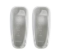 Luz de Marcador Lateral, Vida de Servicio Larga de la Lámpara de Señal de Giro del Ajuste Perfecto 2108200921 del Funcionamiento Estable para el Coche (Blanco)