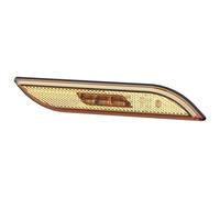 HELLA 2PS 013 306-041 Luz de delimitación lateral - Shapeline Style - LED - 12/24V - pegado - Color de tulipa: amarillo - Cable: 250mm - Conector: Conector hembra plano - derecha