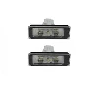 Luz de matrícula ambos lados LED 016-53-900LED ABAKUS para FIAT PEUGEOT CITROËN