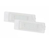 Luz de matrícula ambos lados LED L37-210-0006LED ABAKUS para OPEL CALIBRA A