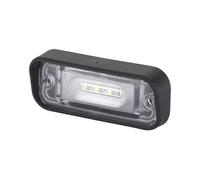 Luz De Matrícula Exterior 12 V LED Glasklar HELLA Para u.a. MANITOU