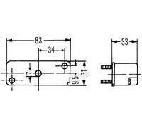 Luz de matrícula HELLA 2KA 003 168-021