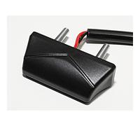 Luz de matricula led highsider smart-negro-1 pieza para moto repuestos