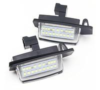 Luz de matrícula LED para Mitsubishi Outlander XL (CW) 2006-2012 para Lancer Sportback 2008-2012