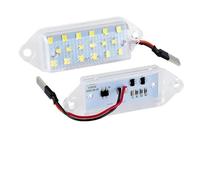 Luz De Matrícula para Mitsubishi para Lancer para EVO VIII X 2003-2018 2 Piezas De Luz De Matrícula De Coche Blanca 8341A099 MB596500 Lámpara Luz Matrícula