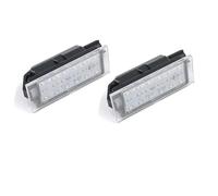 Luz De Matrícula para Nissan para Interstar X70 NV400 2002-2020 Lámpara De Matrícula Blanca Conjunto De Luces De Matrícula Luces De Matrícula Lámpara Luz Matrícula