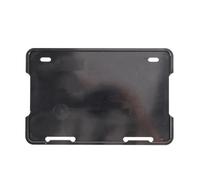 Luz de Matrícula Soporte para Marco de Montaje, Soporte para Placa matrícula Trasera, aleación Aluminio, Apto para Kawasaki ZX4RR(Black A)