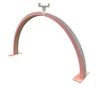 Luz De Media Luna De 55 Cm Para Escritorio De Uñas, Lámpara De Mesa Nail Tech De 36 W Con Soporte Para Teléfono, Múltiples Modos De 3 Colores, 10 Extensiones De Brillo, Para Pestañas De pink diamond