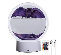 Luz De Mesa Que Cambia De Color, Dispositivo De Ilusión De Flujo Creativo, Accesorio Ambiental Decorativo, Acento Artístico De La Habitación con De Control Remoto | para Escritorio, Estante,