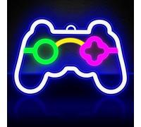Luz de neón LED para gamer, señal de neón, cartel de neón, decoración LED, decoración de juegos, LED para juegos, decoración de habitaciones de juegos, luz de neón, LED para juegos, señal LED (USB y