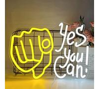 Luz de neón yes you can neón luz de neón LED alimentada por USB Bar Party Showcase Christmas Wall Decor Luces de neón