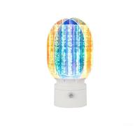 Luz de noche giratoria 3D, recargable 360 rotación para lámpara Aurora, regulable, brillo suave para romántico para dormitorio