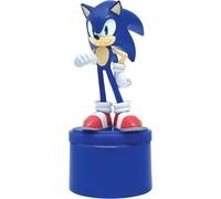 Lexibook, SEGA Sonic The Hedgehog, Luz nocturna con altavoz, Luz suave, Funciona con pilas, Azul, NS01SN