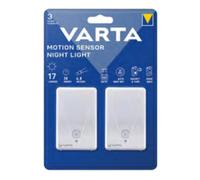 VARTA LED Sensor de Movimiento Lamparilla Twin Paquete Sin Baterías - 2 Unidad