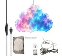 Luz de nube - Luces LED de nubes LED nubes luces de nubes para el techo, iluminación ajustable 3D alimentada por USB | Para interior, hogar, dormitorio, sala de estar