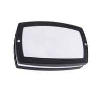 Luz de Número Casa LED Negro Blanco IP54 25 CM Ancho Pared Exterior Haustür