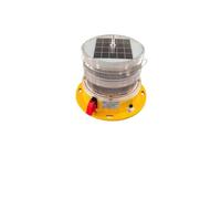 Luz De Obstrucción Solar LED De Baja Intensidad TY10S (A), Luz Roja De Aviación, Luces Solares De Aviación(Red,Brilliant light)