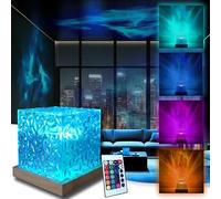 Luz de onda oceánica con efectos dinámicos de ondulación de agua y brillo | Luz ambiental RGB