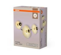 Luz De Pared De Acero OSRAM E27 Jarelon L:72 Cm Para Dormitorio Pasillo