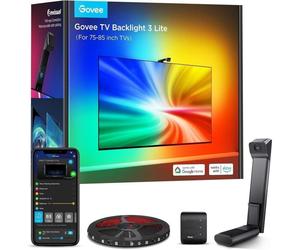 Luz de pared inteligente Govee H6099 Wi-Fi Bluetooth Negro RGB Multi 2,4 GHz 5 m para TVs de 75-85"
