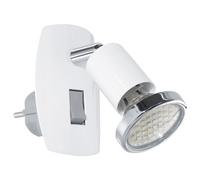 Luz De Pared Simple Blanca GU10 Foco Foco De Sala