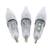 Luz de Pesca, 3 Unidades de luz LED subacuática para Pesca luz para señuelos Boyas iluminadas lámpara con Cambio de Color luz para Pesca en Aguas Profundas atrayente para Pesca Nocturna