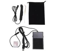 Luz de Pestañas UV para Extensiones de Pestañas, Lámpara de Pestañas UV de 5W 395-400 Nm con Interruptor de Pedal de Pie, Lámpara de Extensión de Pestañas LED para Curar