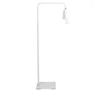 Luz de Piso LED para Pestañas, Varilla Retráctil de Media Luna 360 Grados Giratoria 7 Colores Temperatura Desmontaje Soporte de Almacenamiento de Luz de Pestañas para el Hogar (Enchufe de la UE)