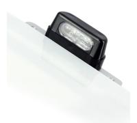 Luz De Placa A 4 Led Blancos Alta Visibilidad Honda Cbr Hornet Cbf Crossrunner