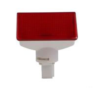 Luz de placa de registro para puerta trasera para Mercedes A/B/C/E/GL/ML/CLA/GLA/GLE/GLS/GLK/GLC/S/SL/V-Class Modelos OEM A2218202101 Reemplazo de ajuste directo exterior de plástico rojo