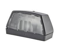 Luz de Placa Derecho 6V R10W Halógeno Transparente HELLA para U. A. Man TGA