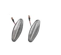 Luz De Posición Lateral Para JAGUAR XK8 S-Type XK 8/XKR XJ X350 Intermitente LED Dinámico 1999 2000 2001 2002 2003 2004 2005 2006 2007 Intermitentes Laterales Para Automóviles(2Pcs Dynamic Crystal)