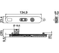 Luz de posición LED 2PS 009 226-011 HELLA