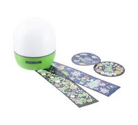 Luz de proyección Minecraft - Producto oficial, escenas intercambiables, modos de cambio de color, lámpara nocturna Creeper, decoración para paredes y techo, regalo para gamers