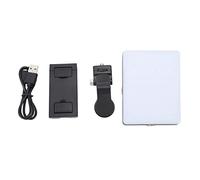 Luz de Relleno Clip LED Portátil, Doble Temperatura, Batería 2000 mAh - Brillo Regulable 0-100%, 25 Modos de Luz, Ideal para Streaming y Fotografía