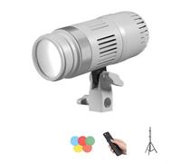 Luz de relleno con ajuste de enfoque manual y rango de luz blanca de doble tono 3500K-6500K para streamers y educadores en línea (Y2)