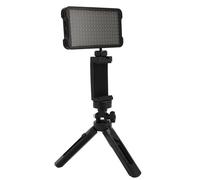 Luz de Relleno con Clip, Lente Polarizada CPL Que Ajusta el Brillo y Elimina la Luz de Video Fotográfica Reflectante con Brillo de Temperatura de 3 Colores para Arte del Tatuaje