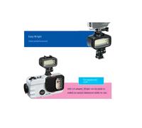 Luz de Relleno de Buceo SubacuáTico a Prueba de Agua de 40M Luz de Video LED para CáMara de AccióN Hero 10 9 8 / CáMara Sin Espejo SLR